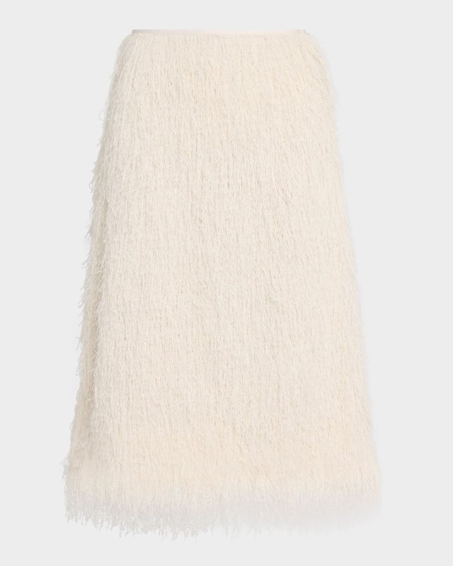 Fringe Slip Skirt